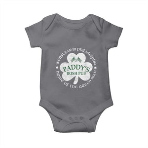 Funny Paddys Irish Pub - Baby Onesie TS11 Charcoal Print Your Wear