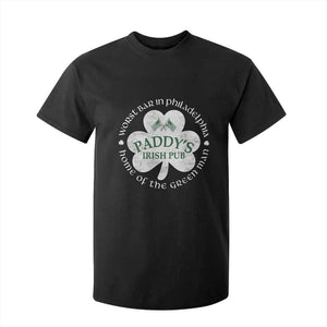 Funny Paddys Irish Pub T Shirt For Kid Worst Bar In Philadelphia St Patricks Day Beer Drinking TS11 Black Print Your Wear