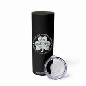 Funny Paddys Irish Pub Skinny Tumbler Worst Bar In Philadelphia St Patricks Day Beer Drinking TS11 Print Your Wear