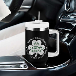 Funny Paddys Irish Pub Tumbler With Handle Worst Bar In Philadelphia St Patricks Day Beer Drinking TS11 Print Your Wear