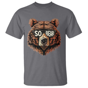Sobriety Anniversary Sober Bear AA NA Recovery T Shirt TS11 Charcoal Print Your Wear