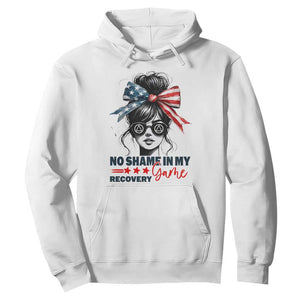 No Shame In My Recovery Game Hoodie Sobriety AA NA Anniversary TS11 White Print Your Wear