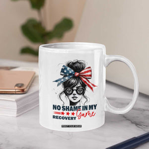 No Shame In My Recovery Game Coffee Mug Sobriety AA NA Anniversary TS11 Print Your Wear