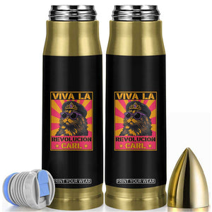 Viva La Revolucion Carl Bullet Tumbler Funny Cat Princess Meme TS11 Black Print Your Wear