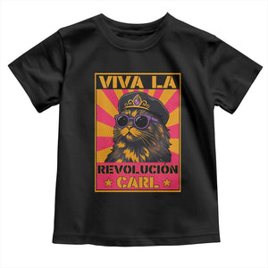 Viva La Revolucion Carl Toddler T Shirt Funny Cat Princess Meme TS11 Black Print Your Wear
