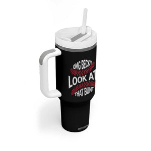 OMG Becky Look At That Bunt Funny Baseball Tumbler With Handle TS11 Print Your Wear