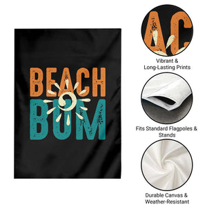 Funny Beach Bum Summer Vacation Garden Flag Beach Life Sun Light TS11 Print Your Wear