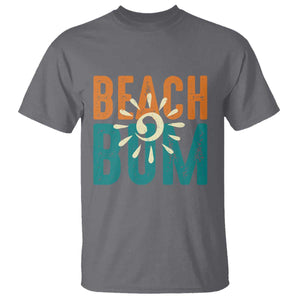 Funny Beach Bum Summer Vacation T Shirt Beach Life Sun Light TS11 Charcoal Print Your Wear