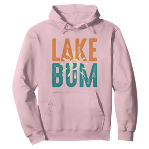 Funny Lake Bum Summer Vacation Hoodie Lake Life Sun Light TS11 Light Pink Print Your Wear