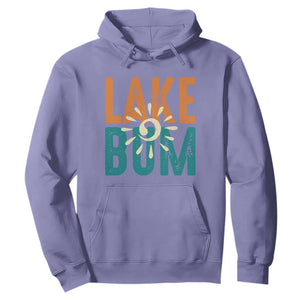 Funny Lake Bum Summer Vacation Hoodie Lake Life Sun Light TS11 Violet Print Your Wear