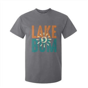 Funny Lake Bum Summer Vacation T Shirt For Kid Lake Life Sun Light TS11 Charcoal Print Your Wear
