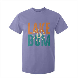 Funny Lake Bum Summer Vacation T Shirt For Kid Lake Life Sun Light TS11 Violet Print Your Wear