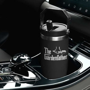The Gardenfather Flip Straw Tumbler Gardener Parody Gardening Fathers Day TS11 Print Your Wear
