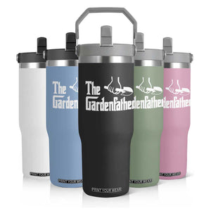 The Gardenfather Flip Straw Tumbler Gardener Parody Gardening Fathers Day TS11 Print Your Wear