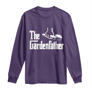The Gardenfather Long Sleeve Shirt Gardener Parody Gardening Fathers Day TS11 Purple Print Your Wear