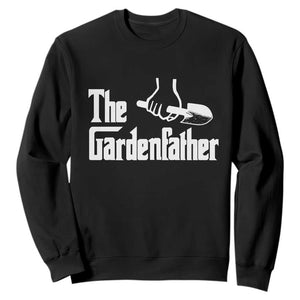 The Gardenfather Sweatshirt Gardener Parody Gardening Fathers Day TS11 Black Print Your Wear