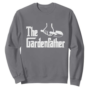 The Gardenfather Sweatshirt Gardener Parody Gardening Fathers Day TS11 Charcoal Print Your Wear