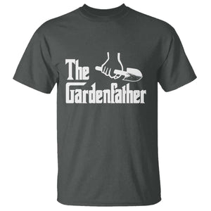 The Gardenfather T Shirt Gardener Parody Gardening Fathers Day TS11 Dark Heather Print Your Wear