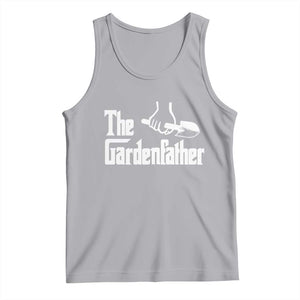The Gardenfather Tank Top Gardener Parody Gardening Fathers Day TS11 Athletic Heather Print Your Wear