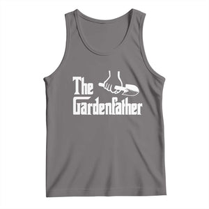 The Gardenfather Tank Top Gardener Parody Gardening Fathers Day TS11 Deep Heather Print Your Wear