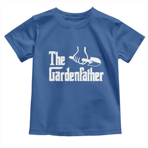 The Gardenfather Toddler T Shirt Gardener Parody Gardening Fathers Day TS11 Royal Blue Print Your Wear
