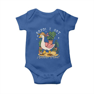 Funny Oops I Got Another Plant Baby Onesie Silly-Goose Gardener Plant Lady TS11 Royal Blue Print Your Wear