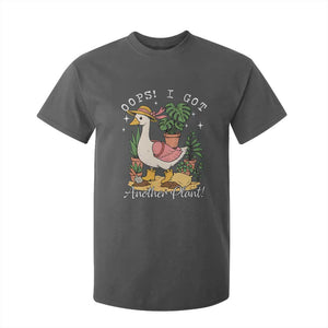 Funny Oops I Got Another Plant T Shirt For Kid Silly-Goose Gardener Plant Lady TS11 Dark Heather Print Your Wear
