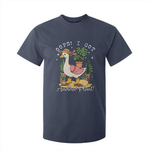 Funny Oops I Got Another Plant T Shirt For Kid Silly-Goose Gardener Plant Lady TS11 Navy Print Your Wear