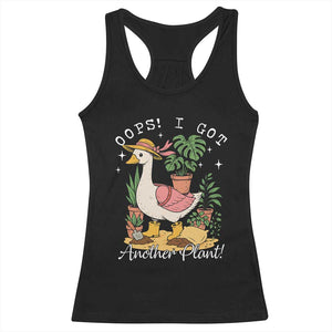 Funny Oops I Got Another Plant Racerback Tank Top Silly-Goose Gardener Plant Lady TS11 Black Print Your Wear