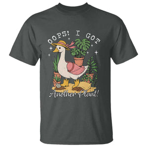 Funny Oops I Got Another Plant T Shirt Silly-Goose Gardener Plant Lady TS11 Dark Heather Print Your Wear