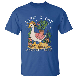 Funny Oops I Got Another Plant T Shirt Silly-Goose Gardener Plant Lady TS11 Royal Blue Print Your Wear