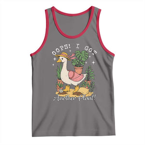 Funny Oops I Got Another Plant Tank Top Silly-Goose Gardener Plant Lady TS11 Deep Heather Red Print Your Wear