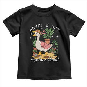 Funny Oops I Got Another Plant Toddler T Shirt Silly-Goose Gardener Plant Lady TS11 Black Print Your Wear