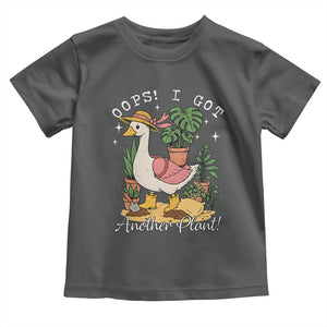 Funny Oops I Got Another Plant Toddler T Shirt Silly-Goose Gardener Plant Lady TS11 Dark Heather Print Your Wear