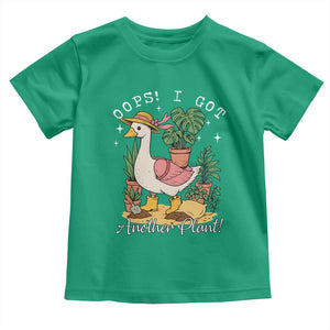 Funny Oops I Got Another Plant Toddler T Shirt Silly-Goose Gardener Plant Lady TS11 Irish Green Print Your Wear
