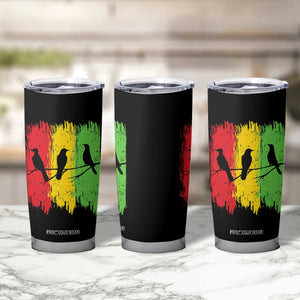 Three Birds Rasta Jamaica Reggae Music Tumbler Cup TS11 Print Your Wear