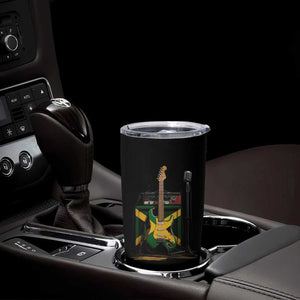 Reggae Guitar Jamaican Flag Amp Microphone Music Lover Tumbler Cup TS11 Print Your Wear
