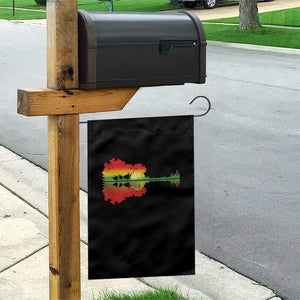 Reggae Music Guitar Lake Shadow Jamaica Rasta Garden Flag TS11 Print Your Wear