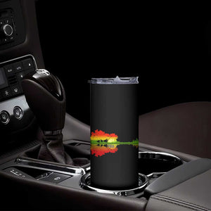 Reggae Music Guitar Lake Shadow Jamaica Rasta Skinny Tumbler TS11 Print Your Wear
