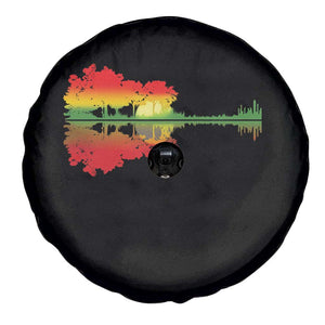 Reggae Music Guitar Lake Shadow Jamaica Rasta Spare Tire Cover TS11 Print Your Wear