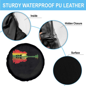 Reggae Music Guitar Lake Shadow Jamaica Rasta Spare Tire Cover TS11 Print Your Wear