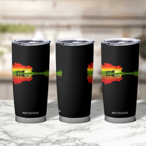 Reggae Music Guitar Lake Shadow Jamaica Rasta Tumbler Cup TS11 Print Your Wear
