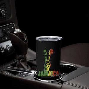 Jamaica One Love Reggae Music Tumbler Cup Rasta Peace Hand Guitar TS11 Print Your Wear