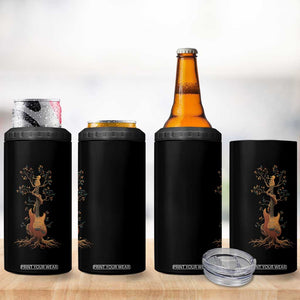 Nature Guitar Tree of Life Guitarist Artistic Roots 4 in 1 Can Cooler Tumbler TS11 Print Your Wear