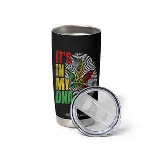 Funny Jamaica Rasta Cannabis Weed Tumbler Cup Its In My DNA TS11 Print Your Wear