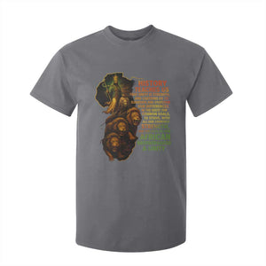 Haile Selassie Quotes T Shirt For Kid History Teaches Us That Unity Is Strength Rasta Lions of Judah TS11 Charcoal Print Your Wear