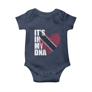 Its In My DNA Trinidadian And Tobagonian Baby Onesie Trinidad And Tobago Flag TS11 Navy Print Your Wear