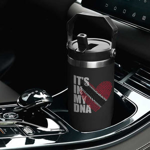 Its In My DNA Trinidadian And Tobagonian Flip Straw Tumbler Trinidad And Tobago Flag TS11 Print Your Wear