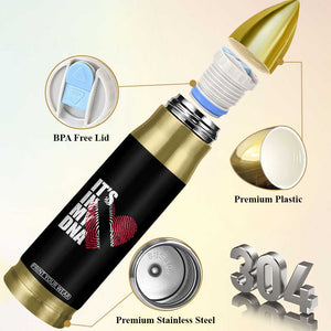 Its In My DNA Trinidadian And Tobagonian Bullet Tumbler Trinidad And Tobago Flag TS11 Print Your Wear