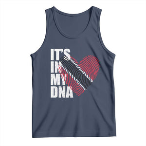 Its In My DNA Trinidadian And Tobagonian Tank Top Trinidad And Tobago Flag TS11 Navy Print Your Wear